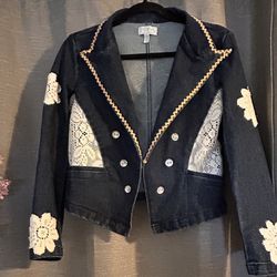 Custom Designed Ladies Denim Jacket