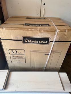 New in Box Chest Freezer