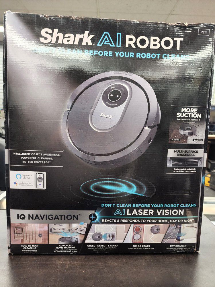 Shark Ai Robot Vacuum Cleaner New