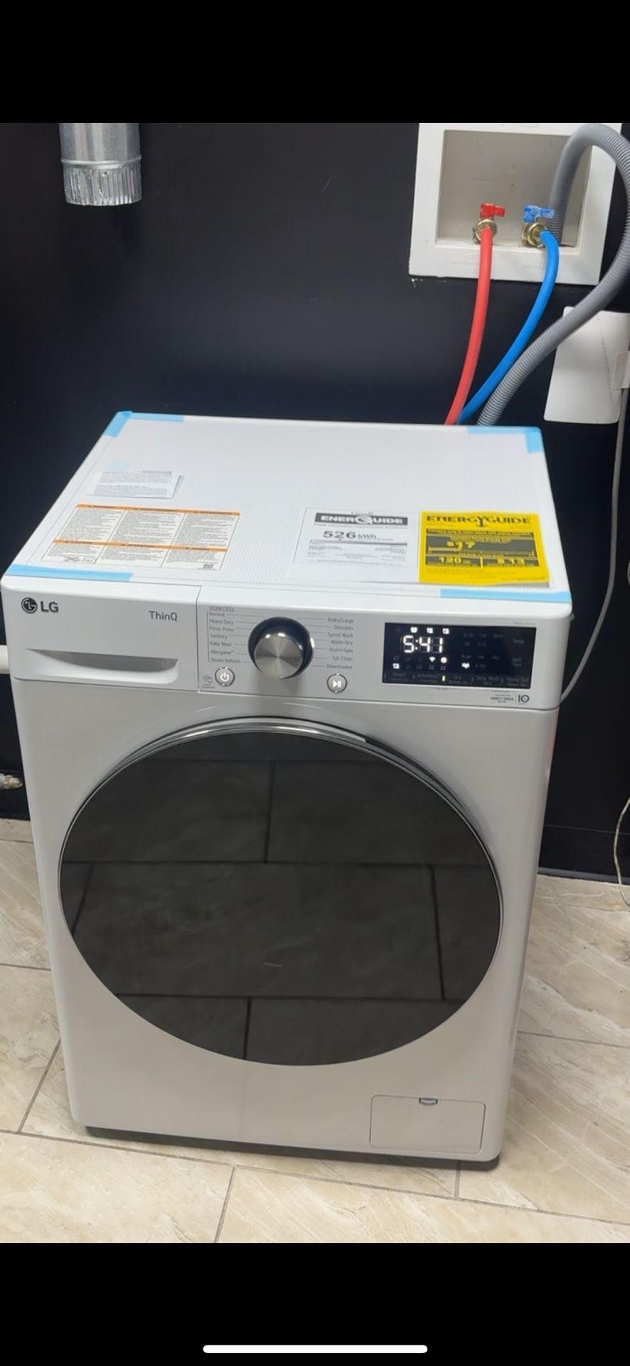 LG Compact All-in-One Washer & Dryer Combo
