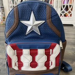 Captain America Loungefly Backpack 