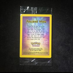 Ancient Mew Promo Sealed