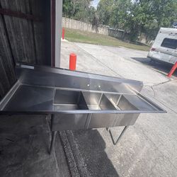3 Compartment Sink 