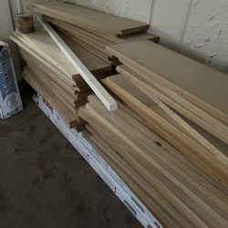 Shelf Wood Composite Round Noice 42"x  12" 