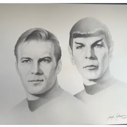STAR TRECK  ART PRINT