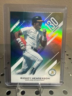 Rickey Henderson 2026 Topps Series 2 "CROOKED NUMBERS " #CN-2