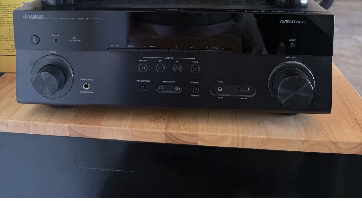Yamaha RX-A550 AV Receiver