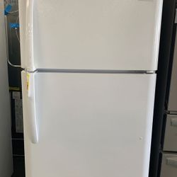 Top freezer Refrigerator Frigidaire Brand All with Warranty White color PV