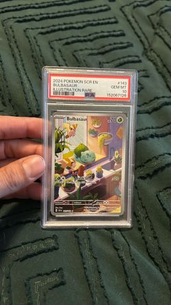 PSA 10 Bulbasaur Illustration rare