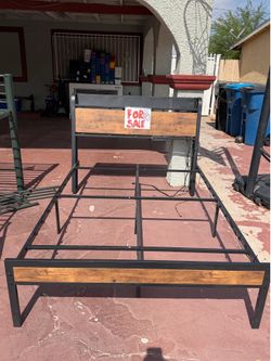 Queen bed frame