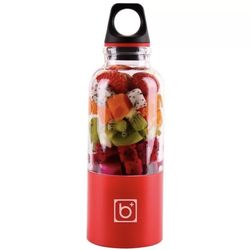 Portable Bottle Blender- Red
