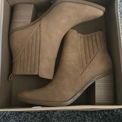 Taupe Booties