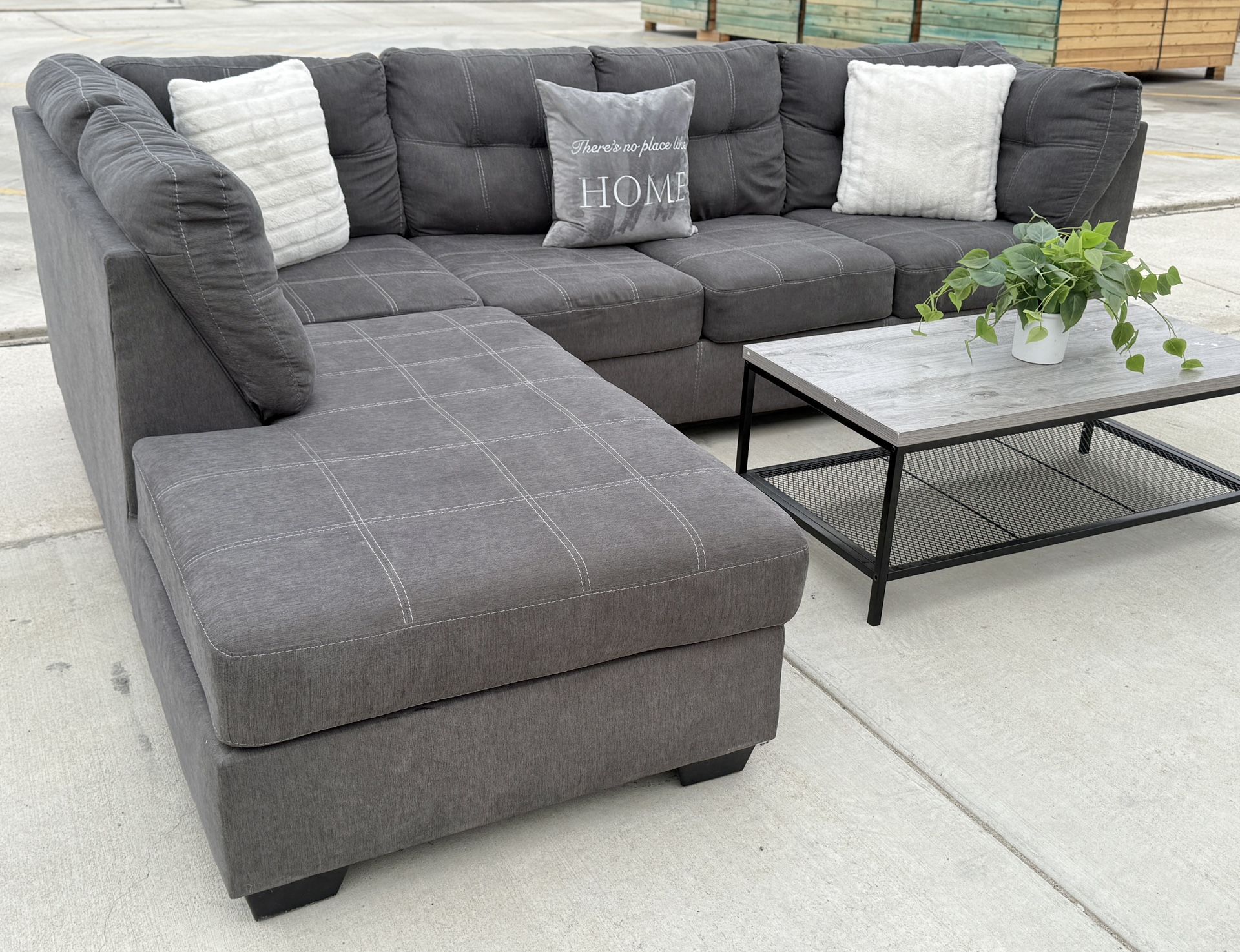 Beautiful 2 Piece Sectional Couch 