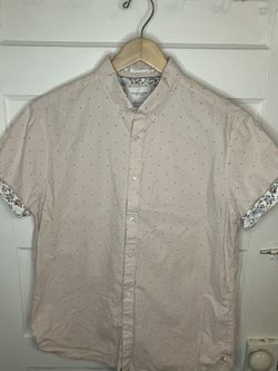 Denim And Flower Men’s Button Up