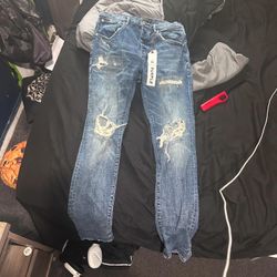 Purple Jeans Size 34
