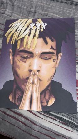 Artist XXXTENTACION Canvas Portrait