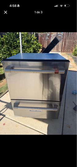 GE cafe double door dishwasher