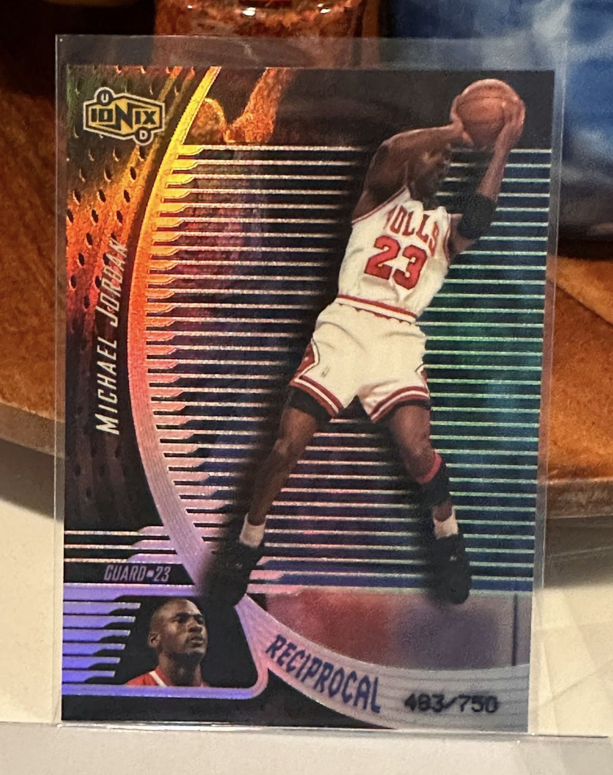 Michael Jordan 1998 Upper Deck UD IONIX /750