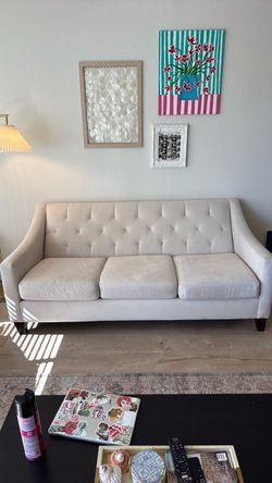Beige Sofa
