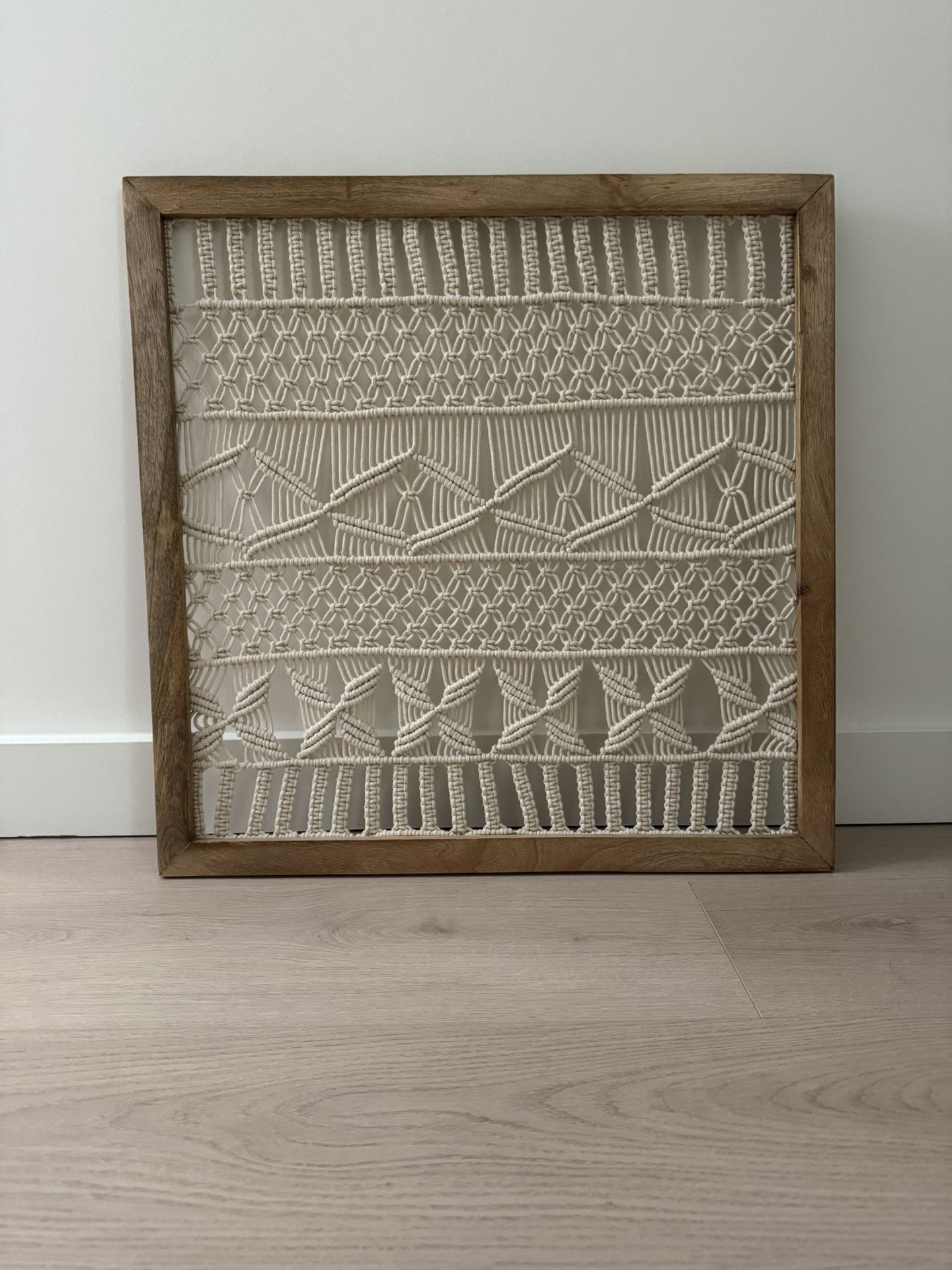 Framed Rustic Tapestry Decoration