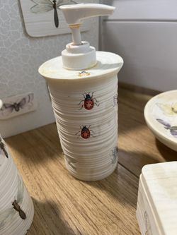 Bathroom Accessories Charter Club Hand Painted