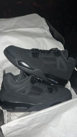 Air Jordan Retro 4 MEN ‘ Black Cat ‘ 🐈‍⬛ 