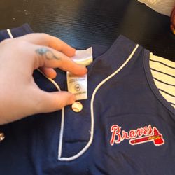 Baby Braves Romper 