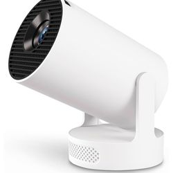 Portable Mini Projector WiFi 6 & Bluetooth 5.4, 4K Support
