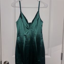 Emerald Green Dress