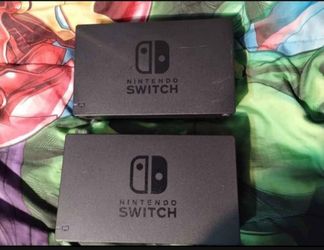 Nintendo switch docks only, $30 each firm