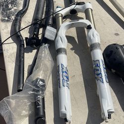 Mtb Fox shock. Dropper seat bars