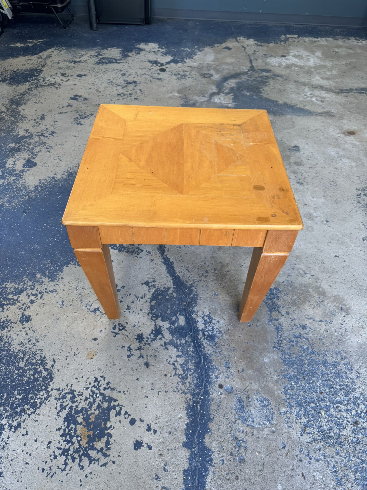 Wood End Table