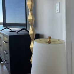 Z Gallerie Floor & Table Lamp Set 