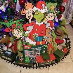 Grinch Christmas Door Decoration 