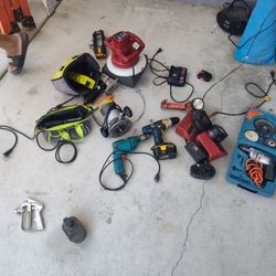 Drills And Car Polisher 
