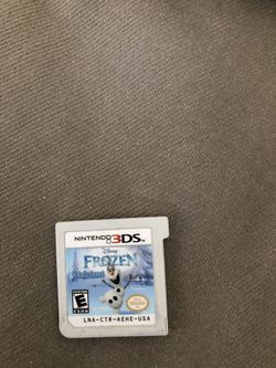 Frozen 3 DS game