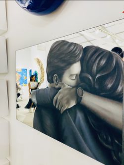 Art Basel Mirror-art for $2000 23.5’ width and 15.75’ height