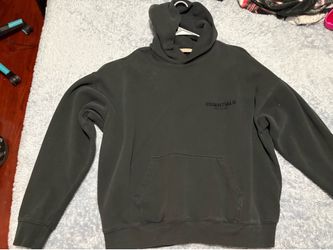 Essentials black hoodie