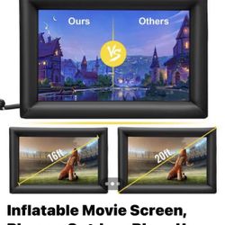 🎬 Inflatable Outdoor Movie Screen
