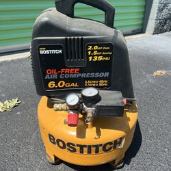 bostitch 6 gallon air compressor