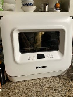Countertop dishwasher