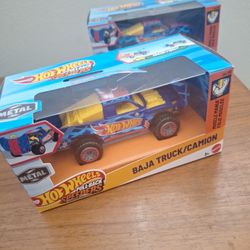 Baja Truck/Camion Hotwheels Pullback Speeders
