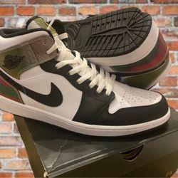 Jordan 1 Mid Heat Reflective
