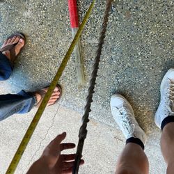 1 1/8 X 2’ 6” concrete Carbon Drill Bit