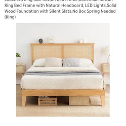 King bed frame 