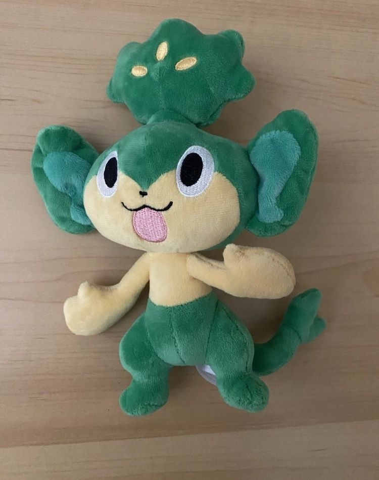 2011 Pokemon Center Pansage Plush 8''