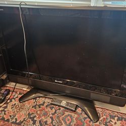 Sharp tv with remote