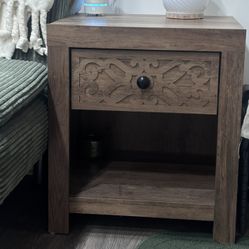 1-Drawer Sidetable Nightstand
