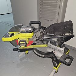 Chop Saw Ryobi 10 Inches 18v With Stand