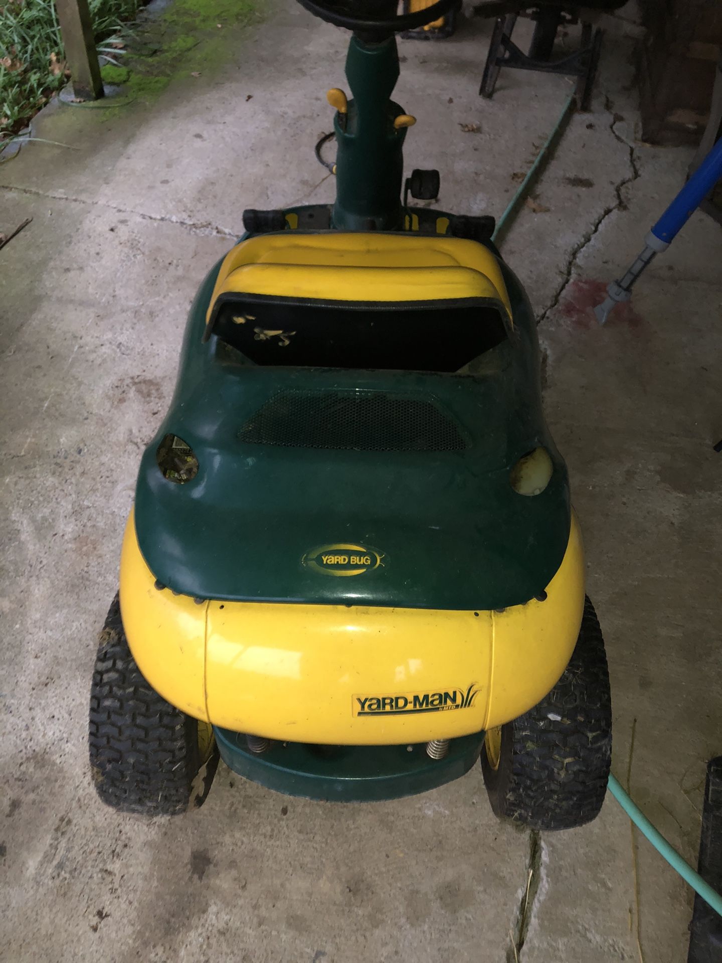 Yard man yard bug riding lawn mower for Sale in Vancouver, WA OfferUp